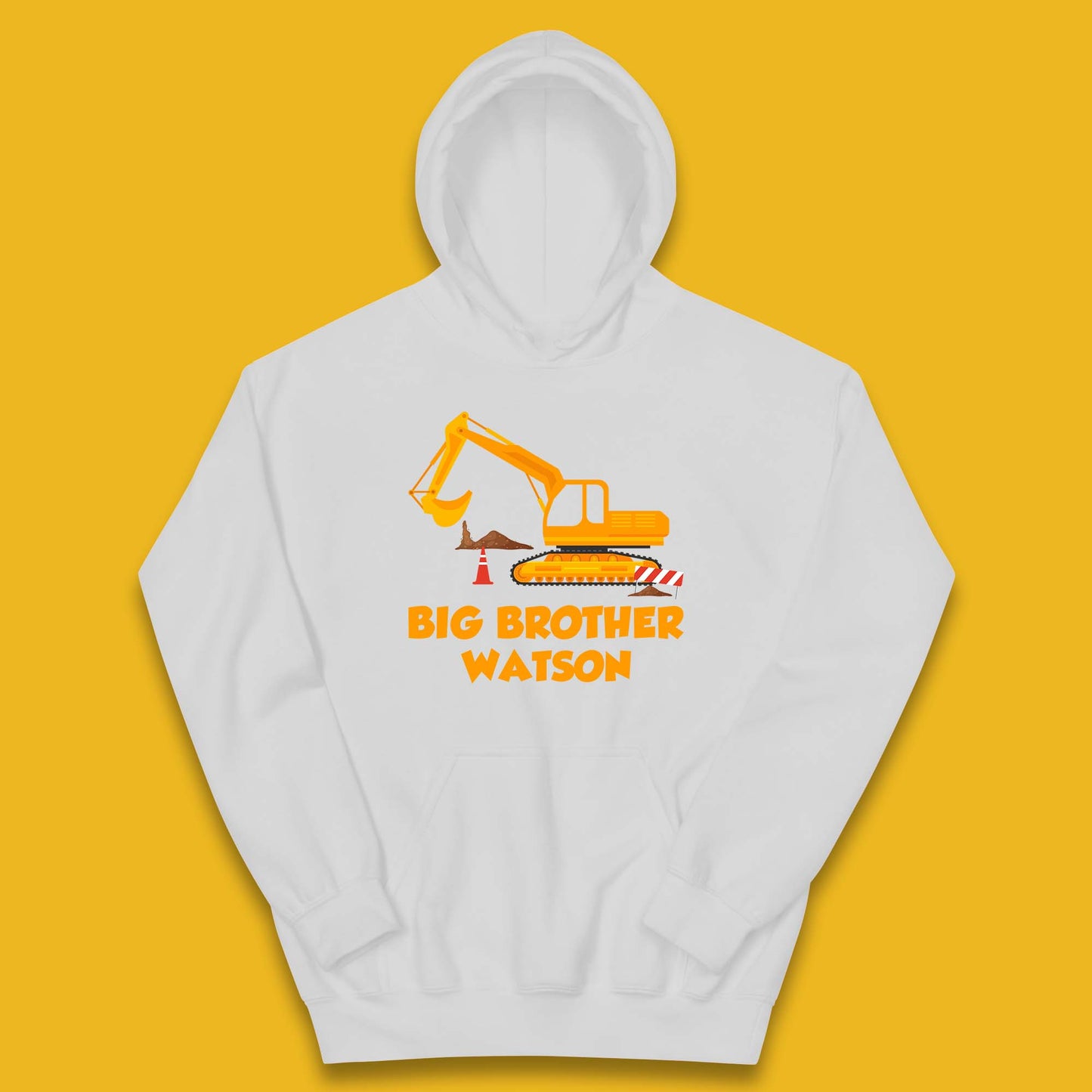 Personalised Big Brother Your Name Promoted To Big Brother Siblings Announcement Gift Kids Hoodie