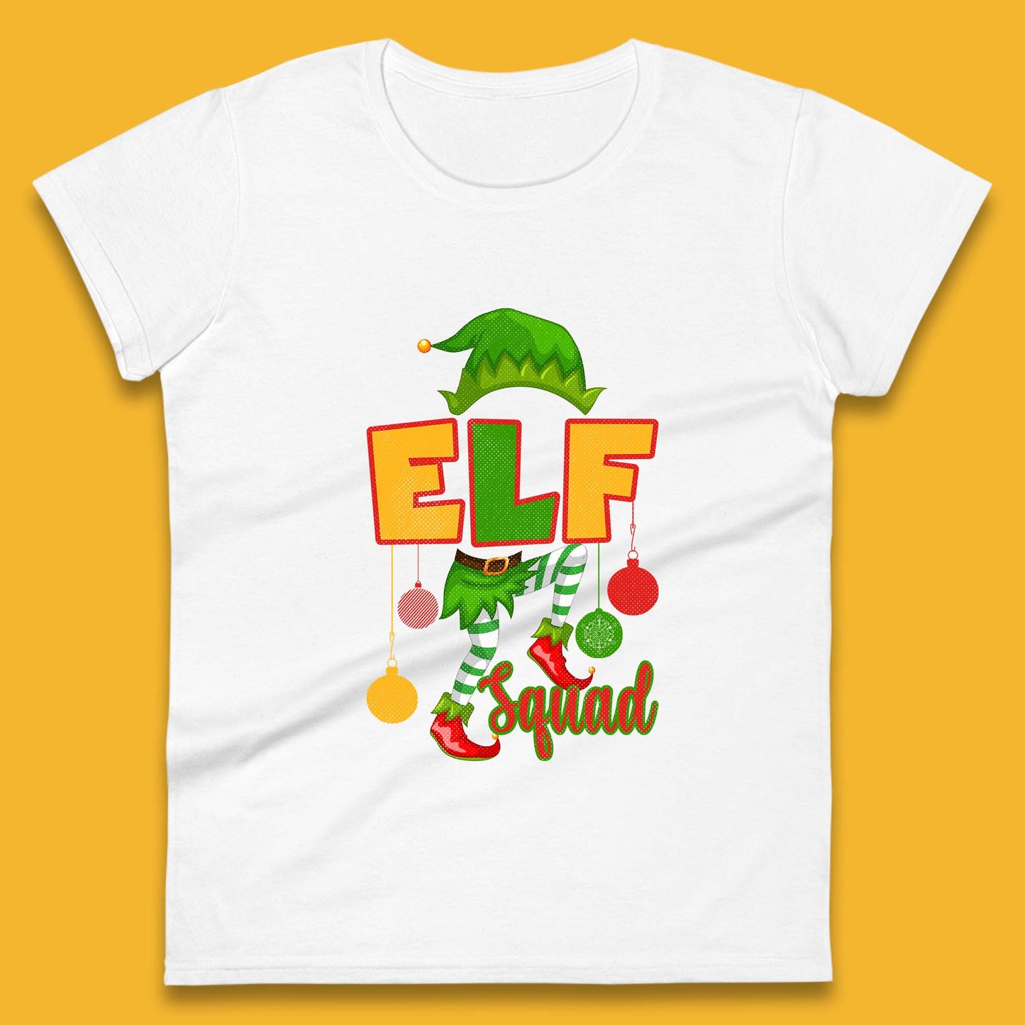 elf squad christmas womens top