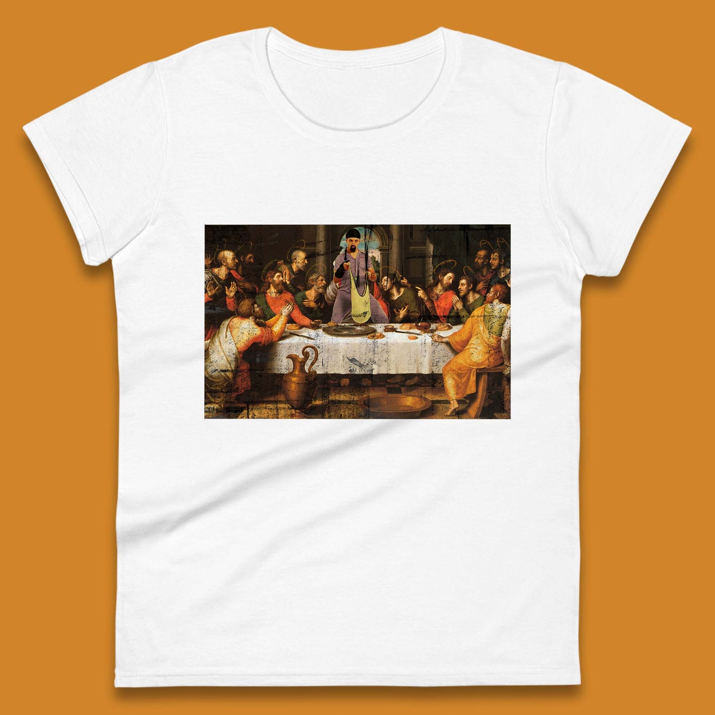 last supper womens t shirt