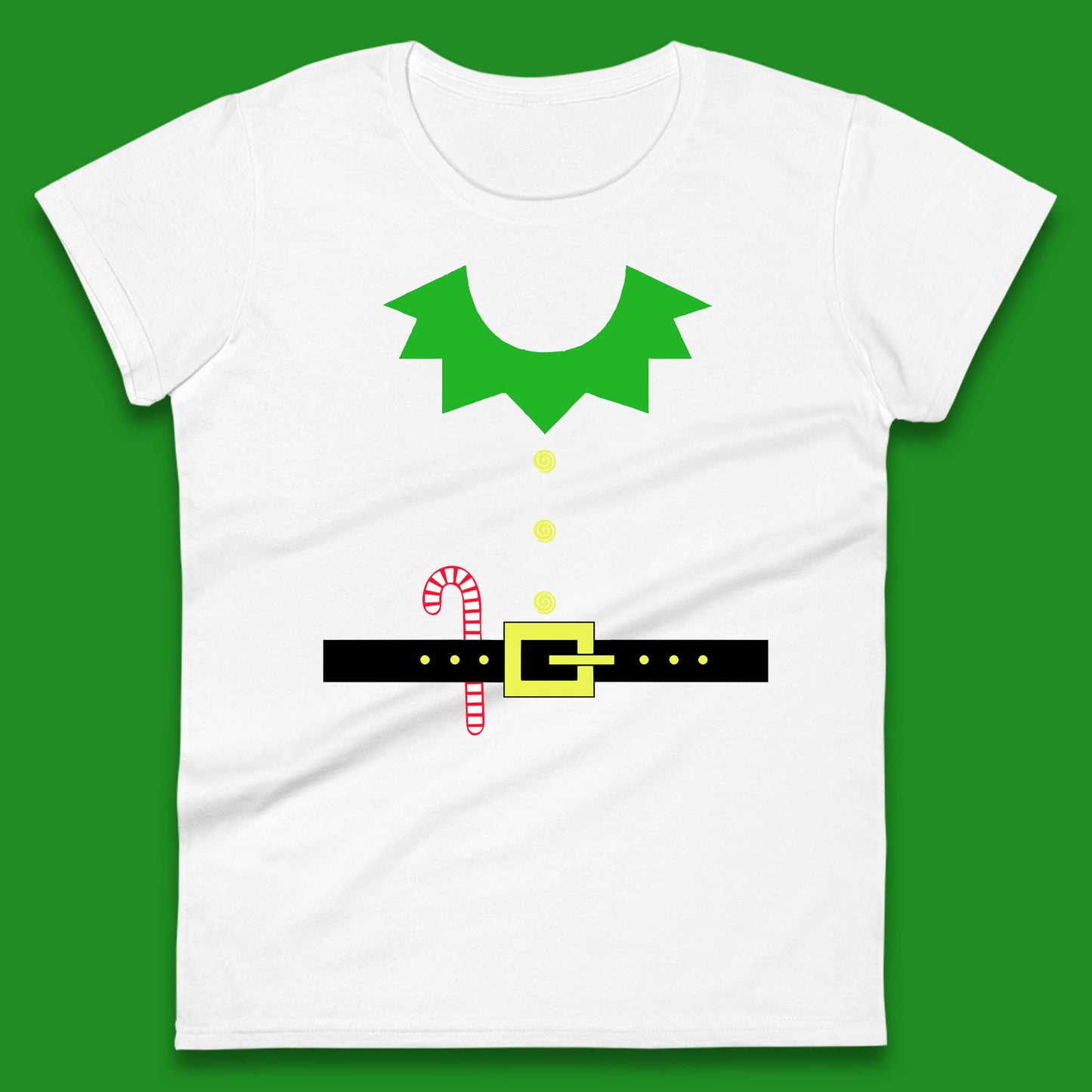 christmas elf costume christmas candy t shirt