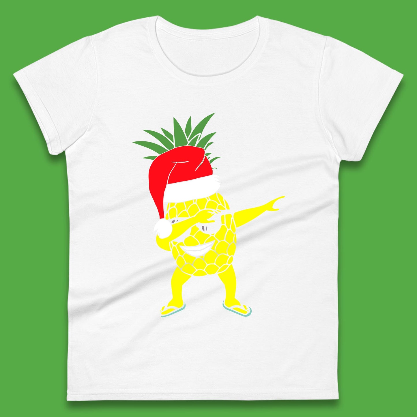 dabbing pineapple womens top