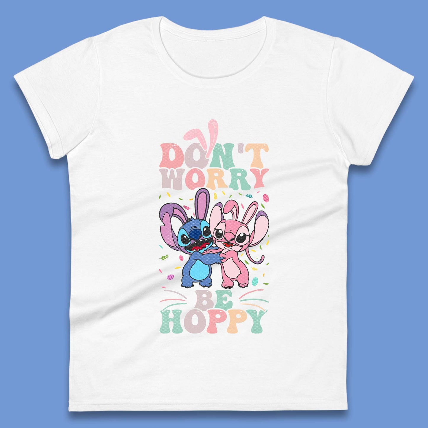 Don't Worry Be Hoppy Womens T-Shirt