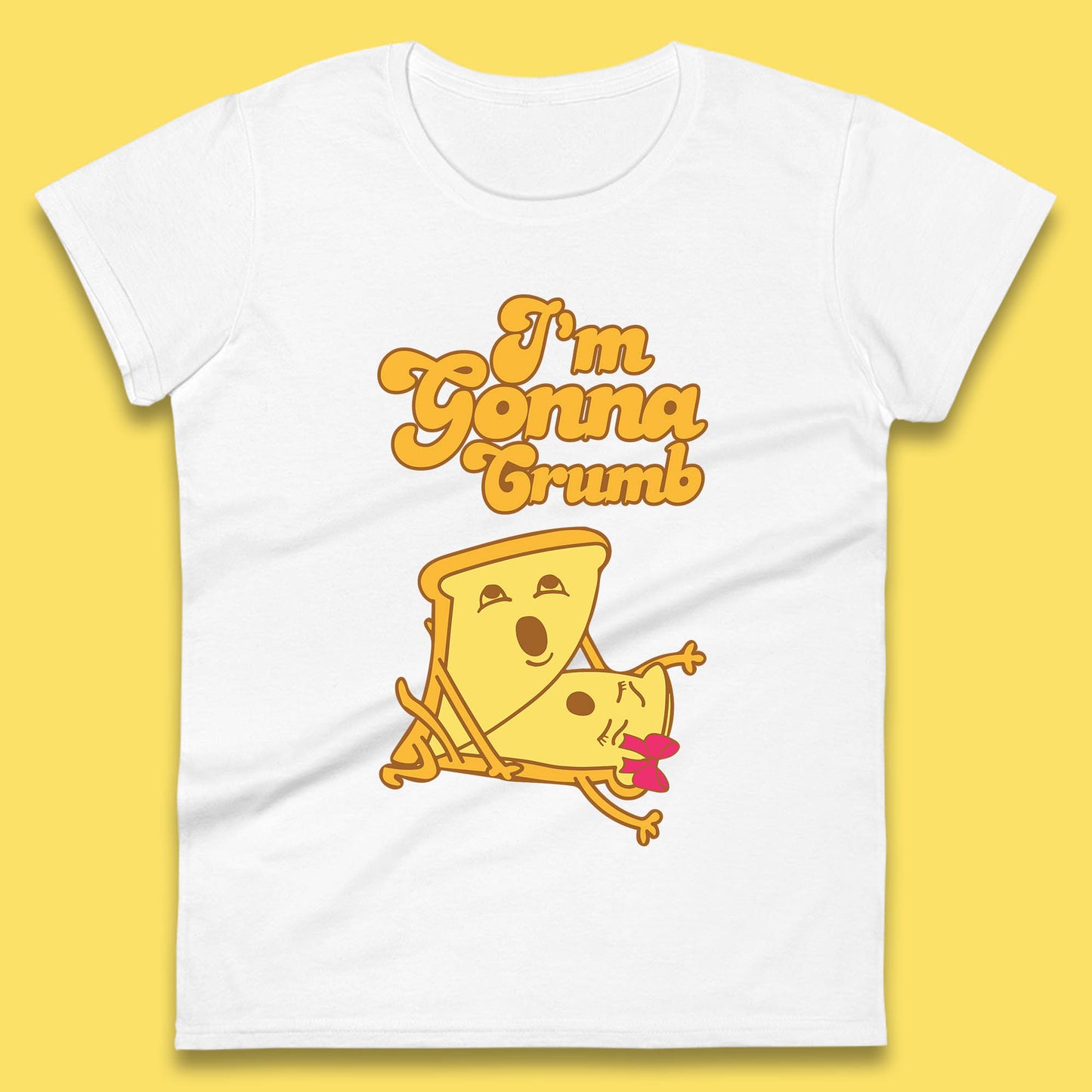 I'm Gonna Crumb Funny Joke Spoof Humor Funny Food Sex Joke Womens Tee Top