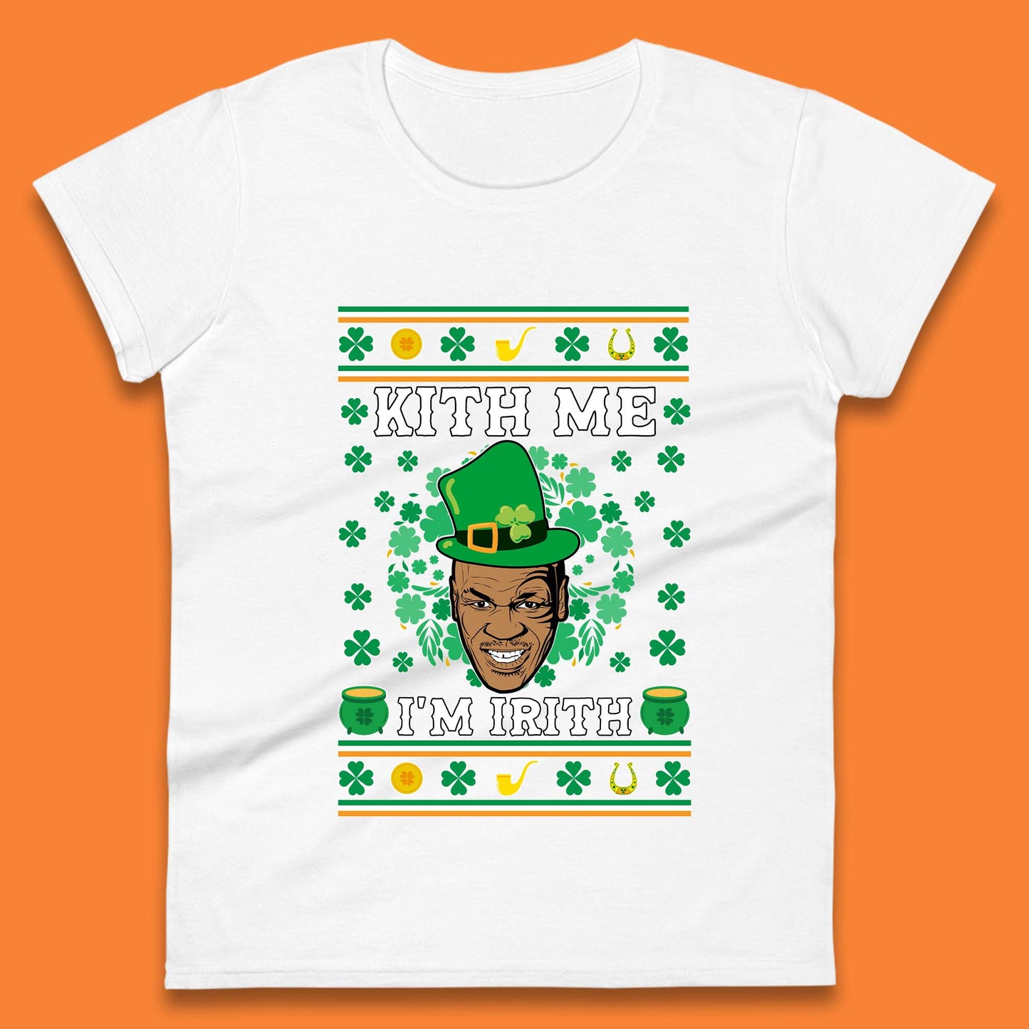 Kith Me I'm Irith Womens T-Shirt