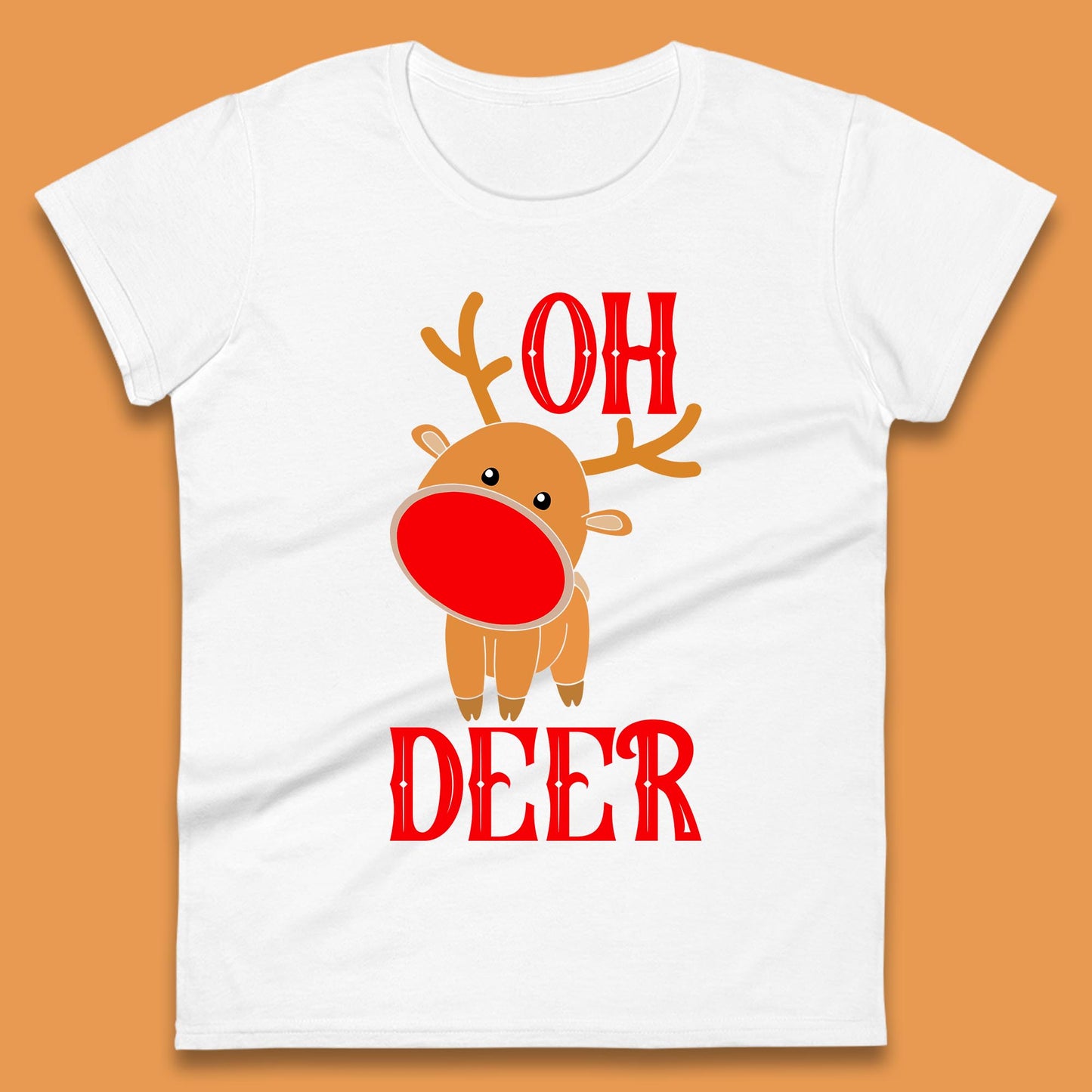 reindeer t shirt women's
