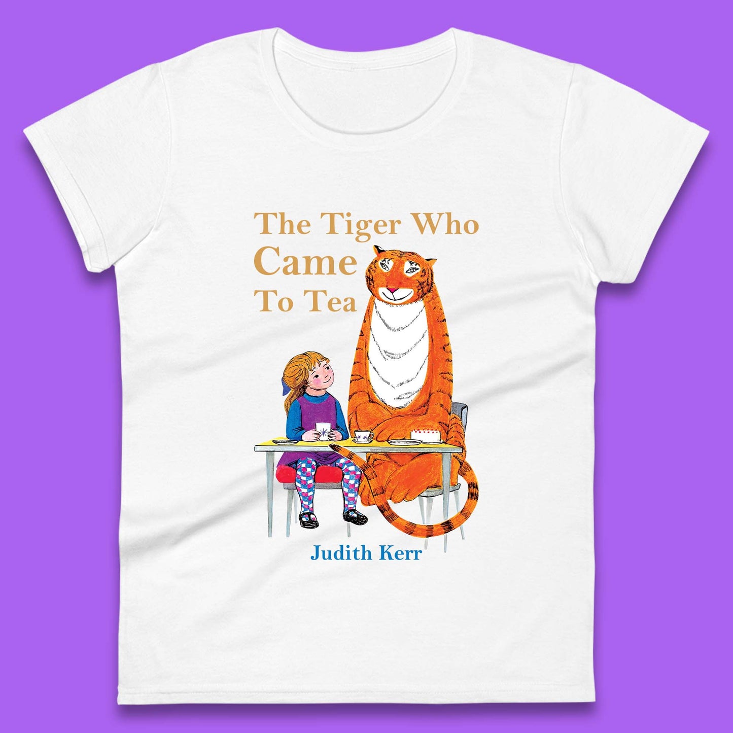 The Tiger Who Came To Tea Womens T-Shirt