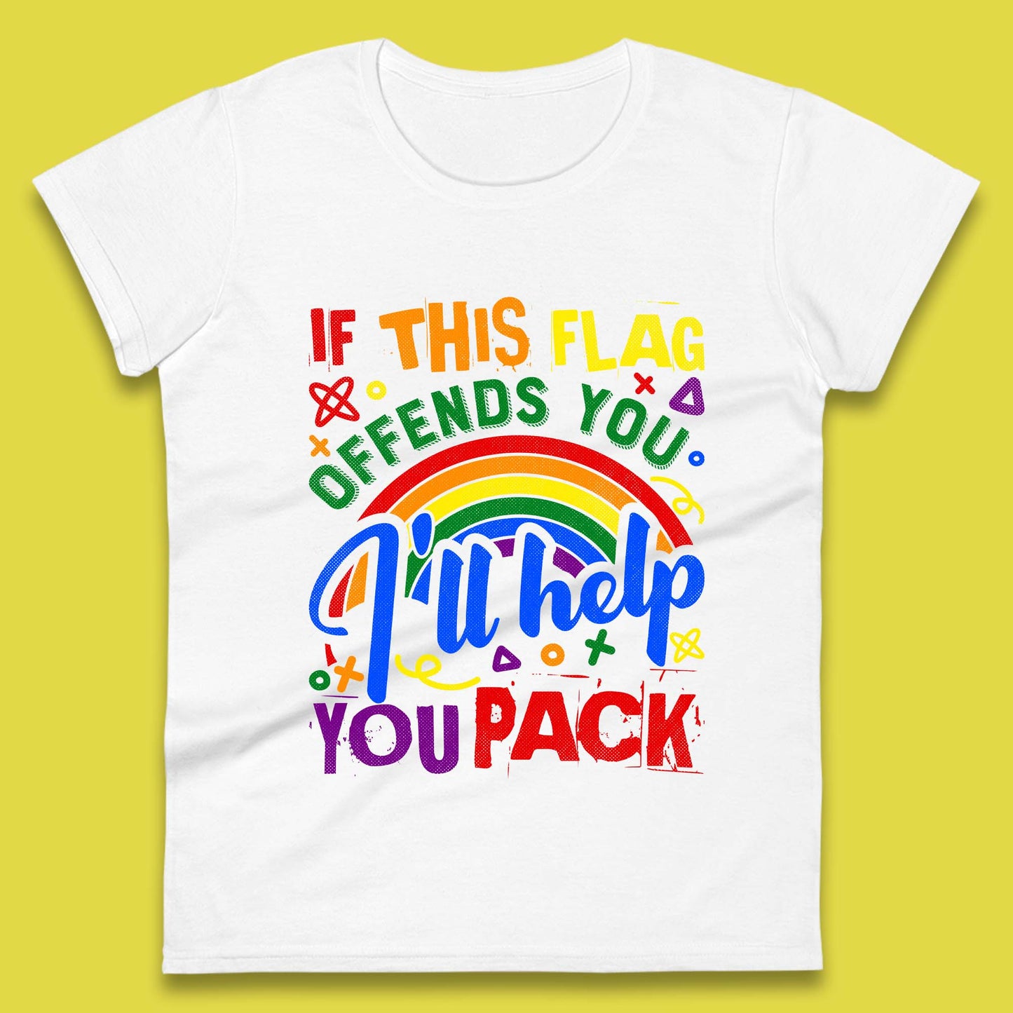 If This Flag Offends You Womens T-Shirt