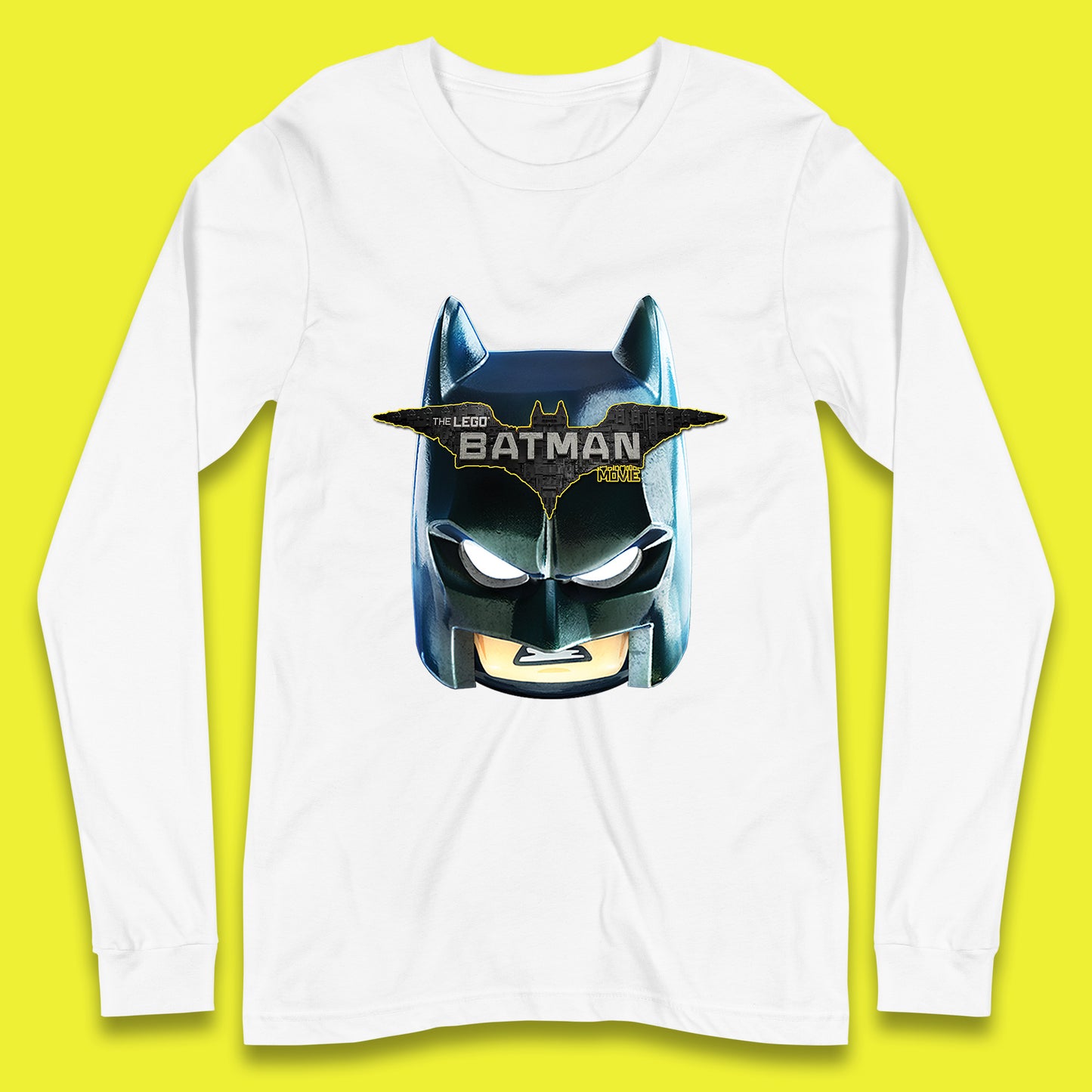 Lego Batman Head Lego Batman 3 Beyond Gotham The Lego Batman Movie DC Comics Long Sleeve T Shirt