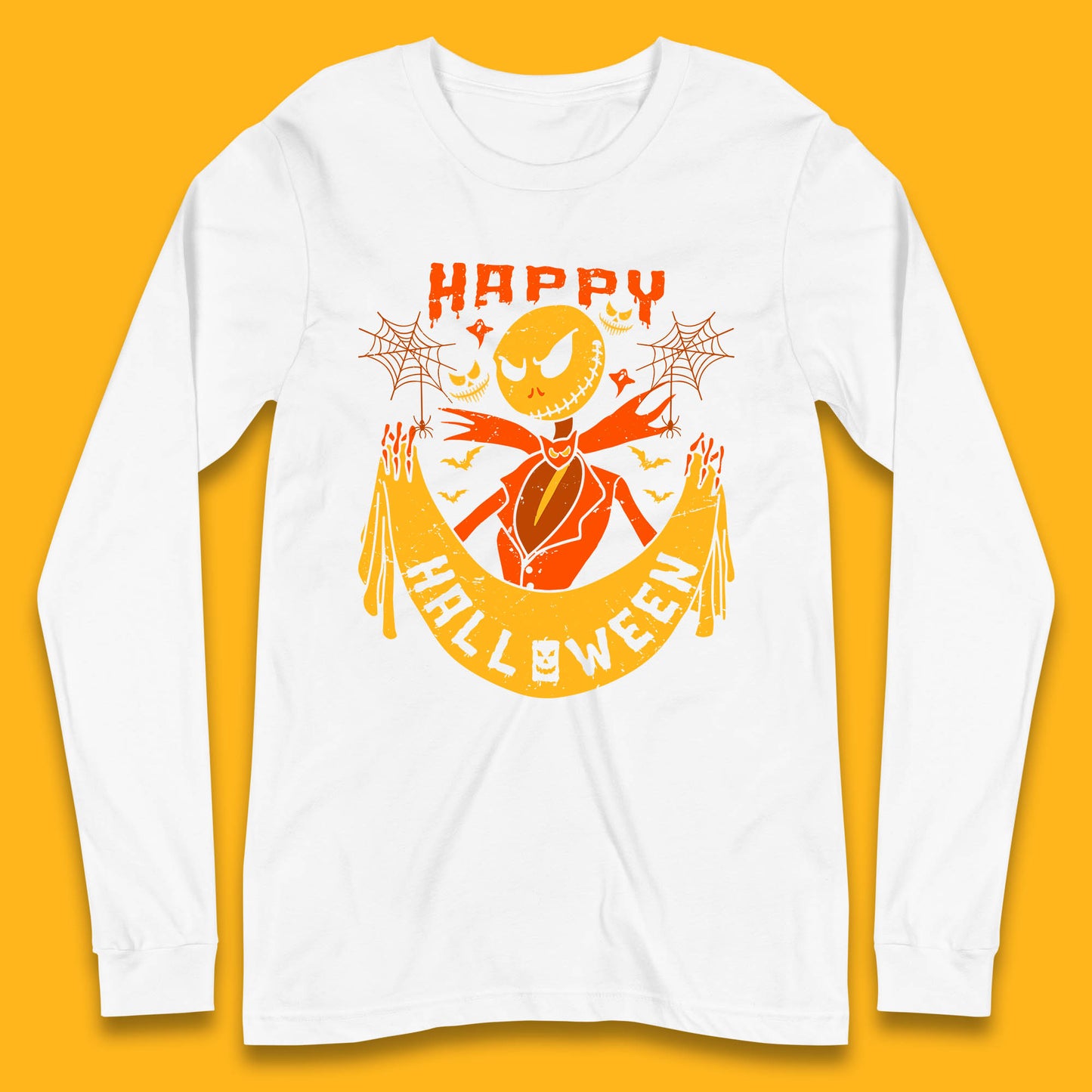 halloween jack skellington long sleeve t shirt