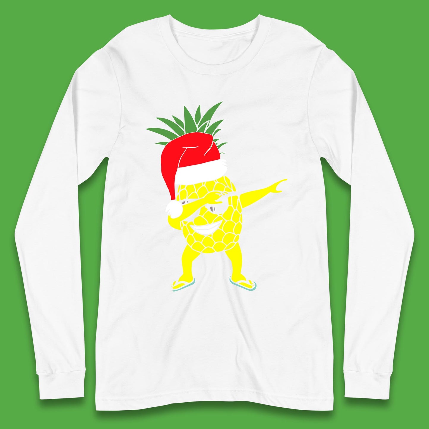 dabbing pineapple long sleeve t shirt
