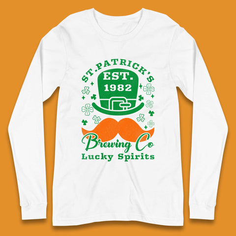 St. Patrick's EST 1982 Brewing Co Long Sleeve T-Shirt