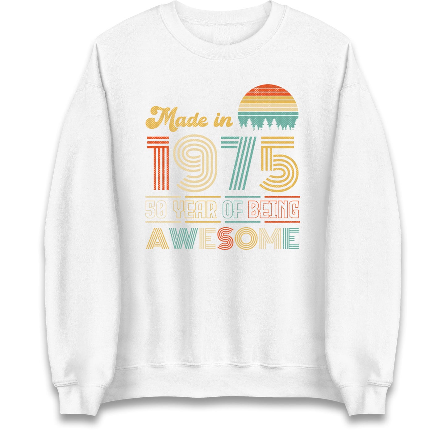 Vintage 50th Birthday Jumper