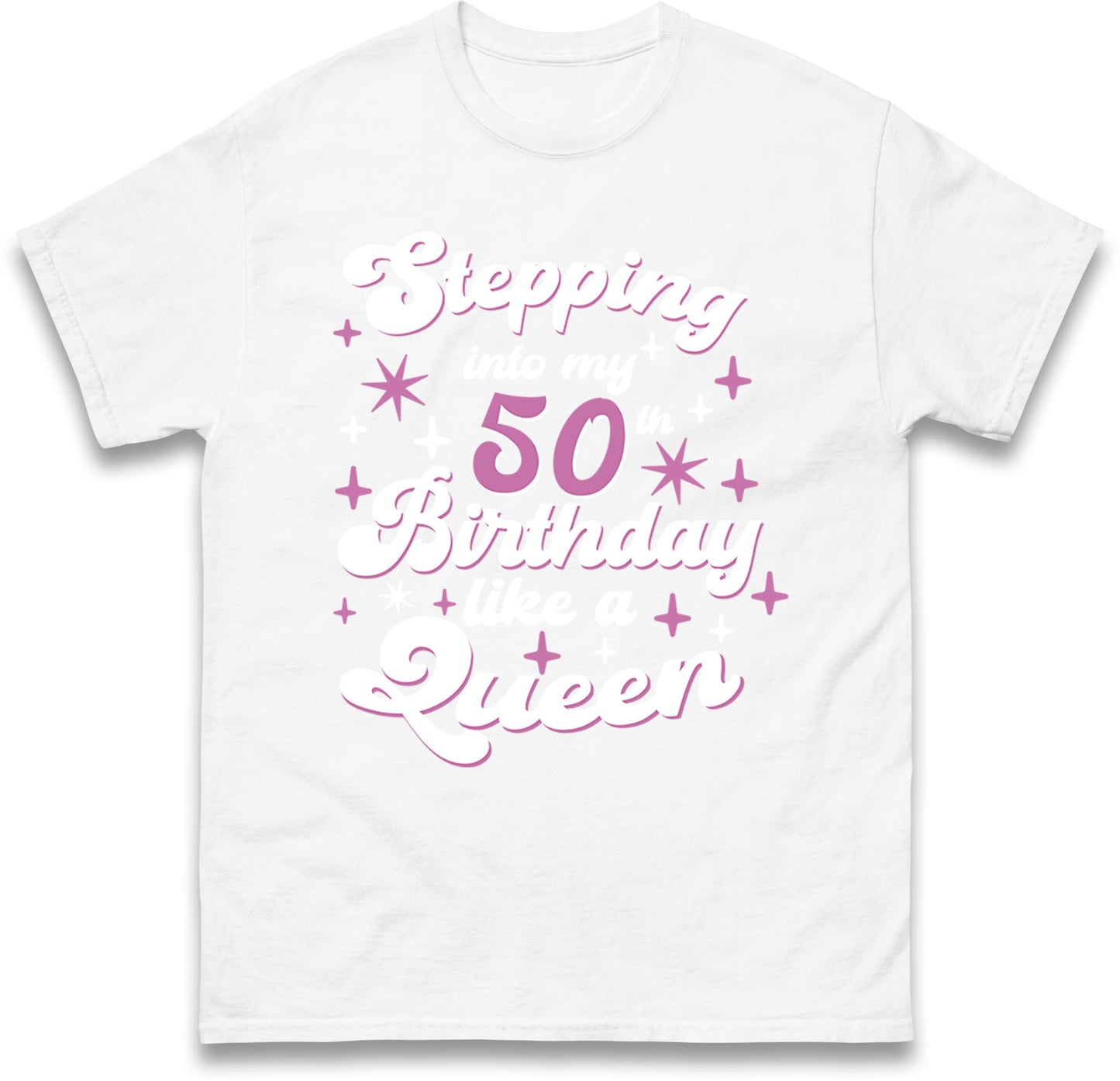 50th Birthday T Shirt for Women