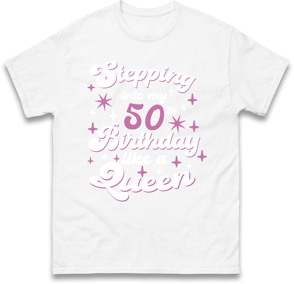 Queen 50th Birthday T Shirt