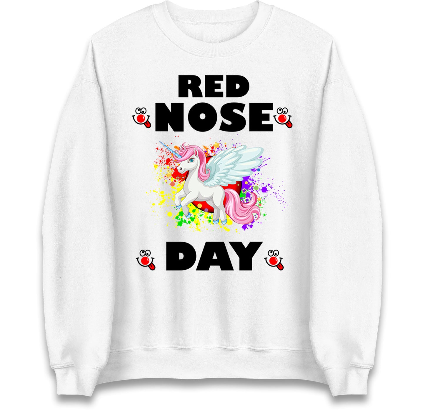 Unicorn Red Nose Day Jumper