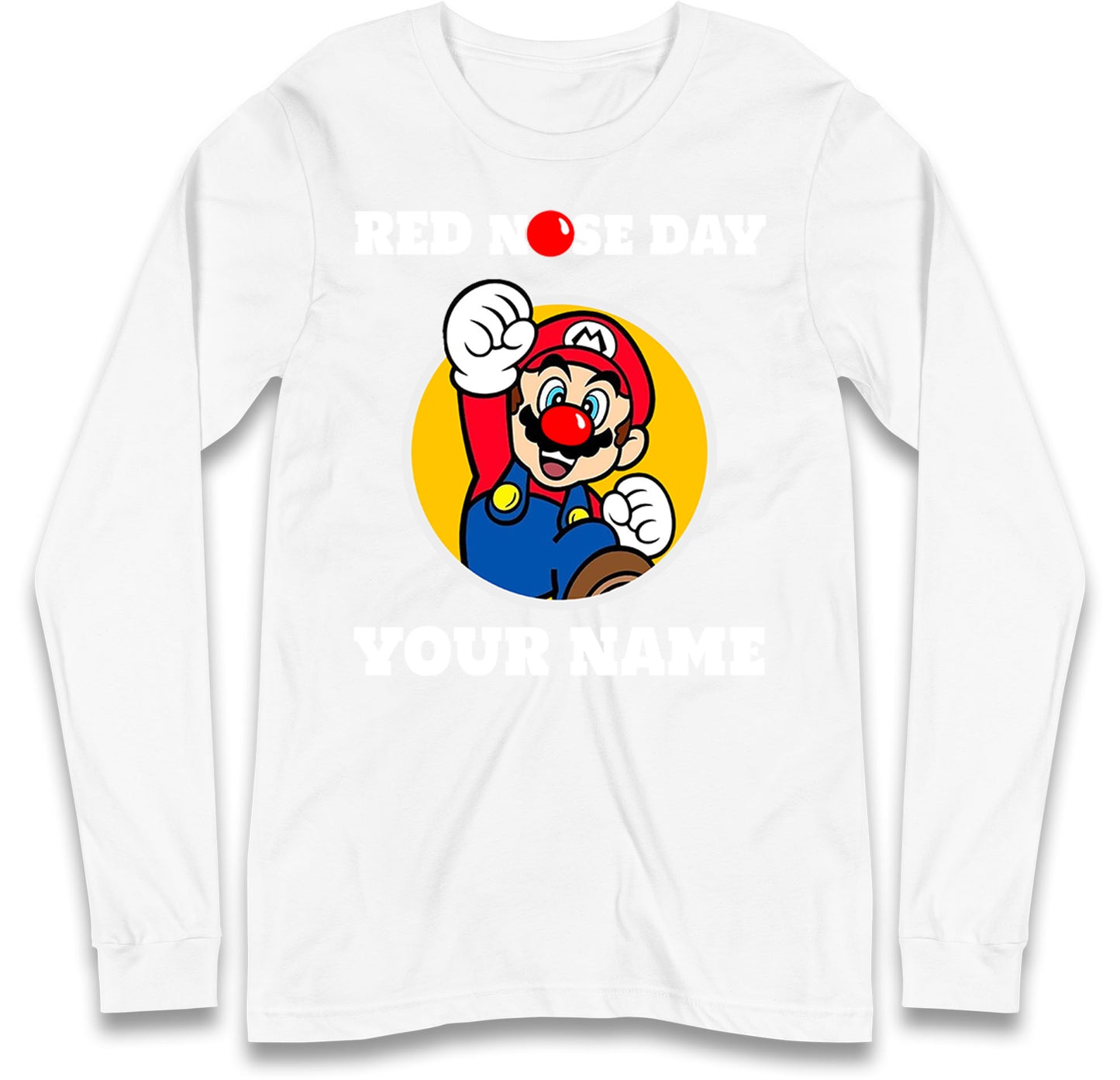 super mario long sleeve t shirt