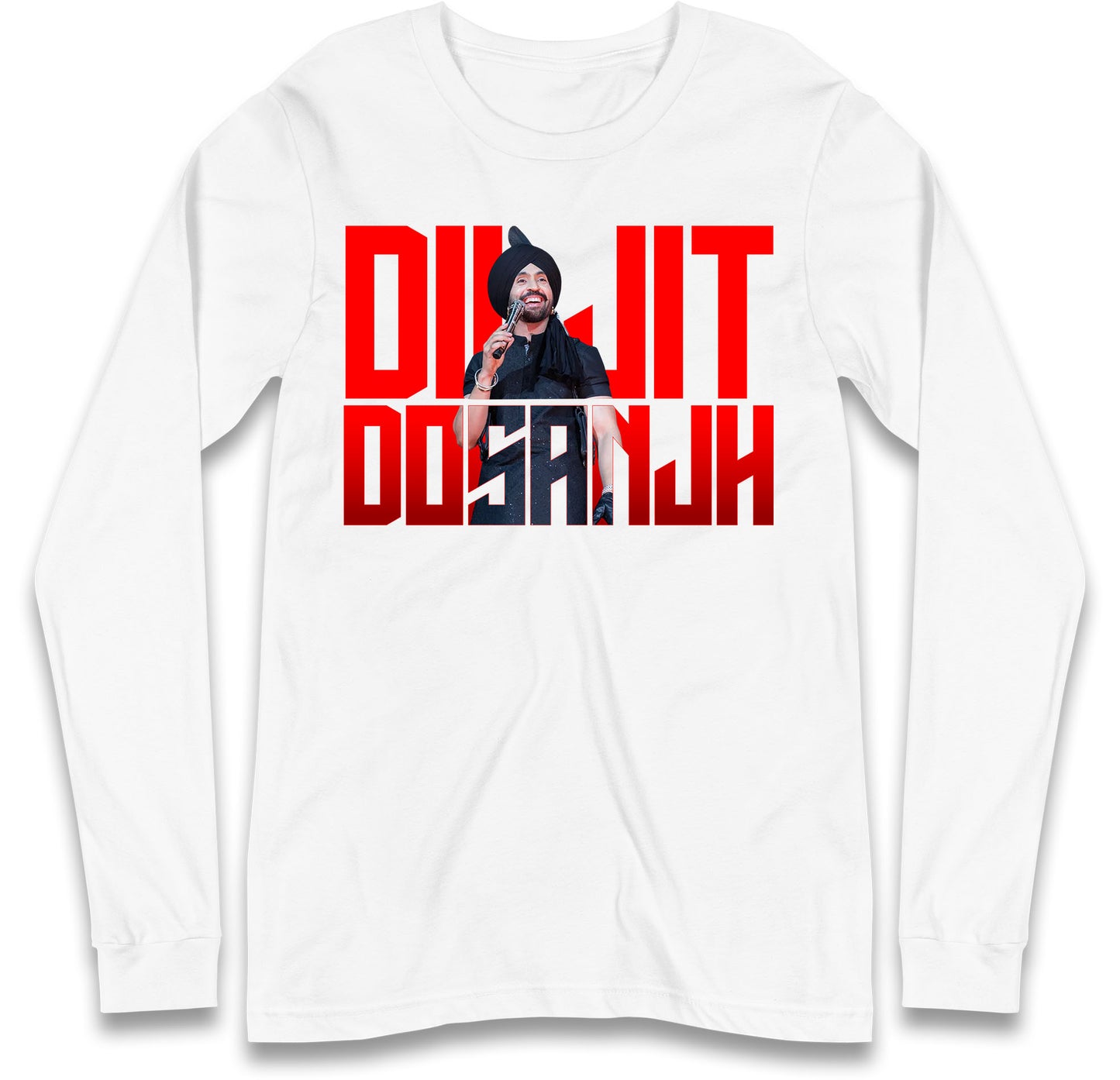 Diljit Concert Long Sleeve T Shirt