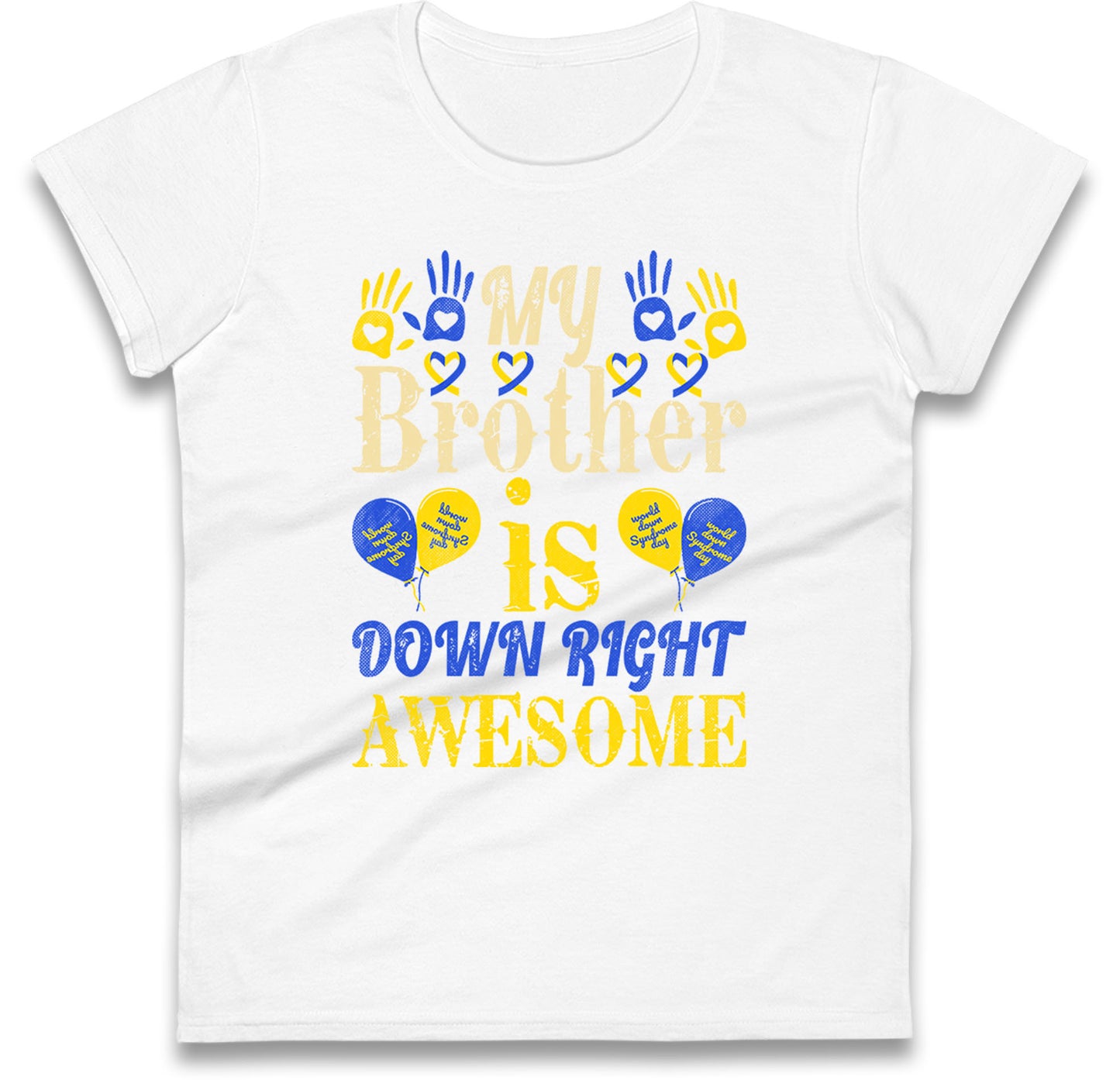 world down syndrome day womens t shirt