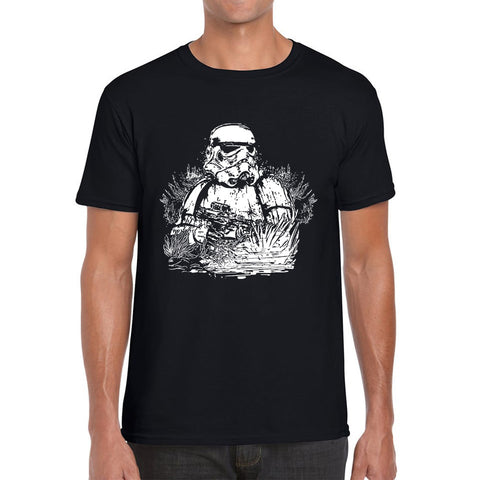 Storm Pooper Under The Sea The Force is Strong With This One Fighter Movie Series Mens Tee Top