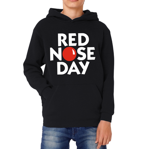 Red Nose Day Kids Hoodie. 50% Goes To Charity