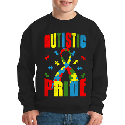 Autistic Pride Autism Awareness Kids Jumper