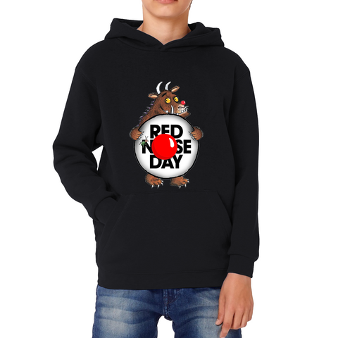 The Gruffalo Red Nose Day Kids Hoodie. 50% Goes To Charity