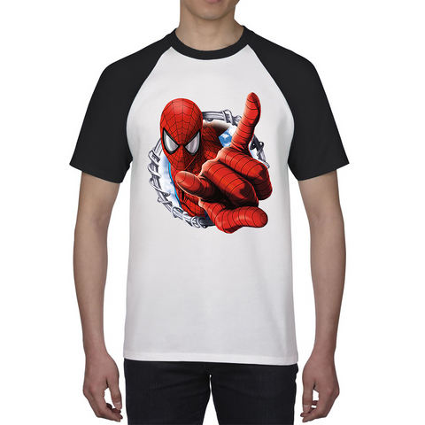 Spiderman Logo No Way Home Avengers Marvel Character Superhero Baseball T Shirt