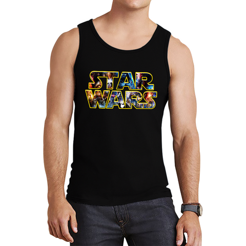The Best Star Wars Vest In The Galaxy Star Wars Logo Tank Top