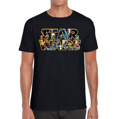 The Best Star Wars Tee Top In The Galaxy Star Wars Logo Adult T Shirt