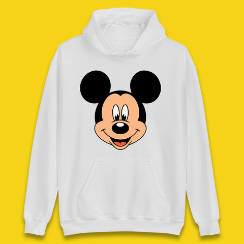 Disney Mickey Mouse Minnie Mouse Face Cartoon Character Disneyland Vacation Trip Disney World Unisex Hoodie