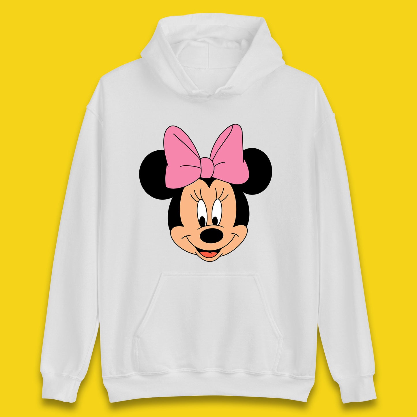 Disney Mickey Mouse Minnie Mouse Face Cartoon Character Disneyland Vacation Trip Disney World Unisex Hoodie