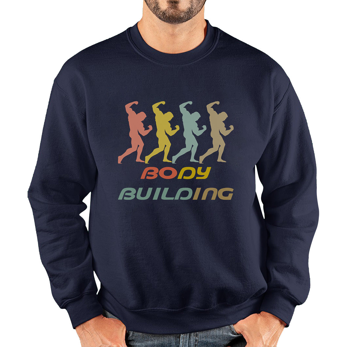Bodybuilding Gym Muscle Body Flexing Training Workout Fitness Gym Lover Unisex Sweatshirt