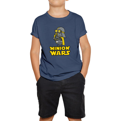 Minion Wars Trooper Cosplay Star Wars Minion Parody The Minions Become Superheroes Disney Star Wars 46th Anniversary Kids T Shirt