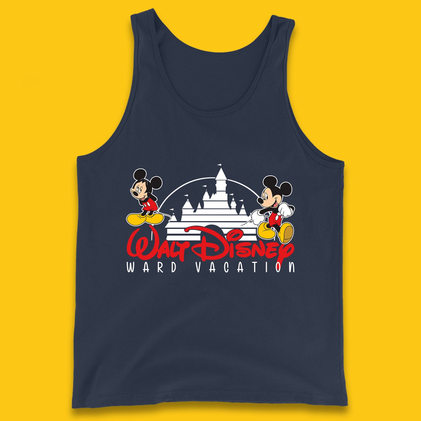 Walt Disney Ward Vacations Disney Castle Magic Kingdom Disney World Trip Tank Top