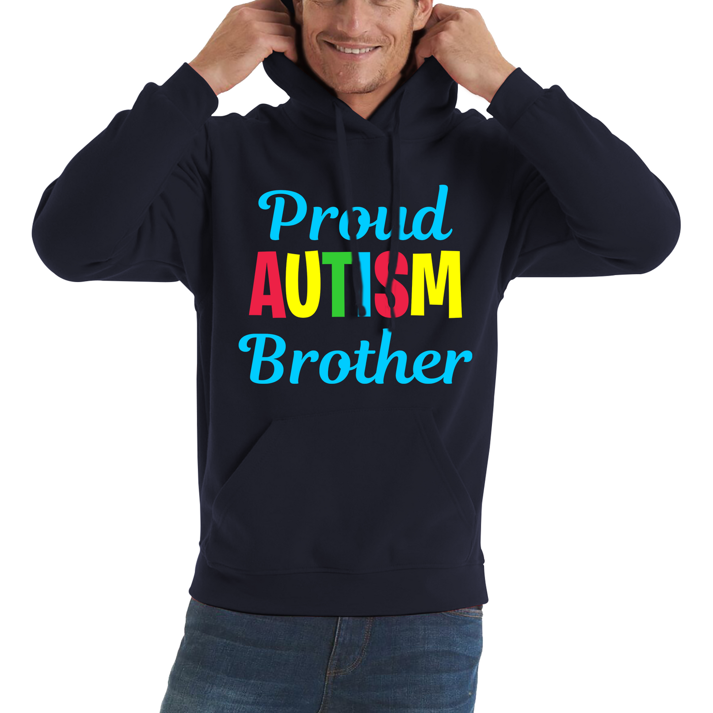 Proud Autism Brother Autism Awareness Hoodie