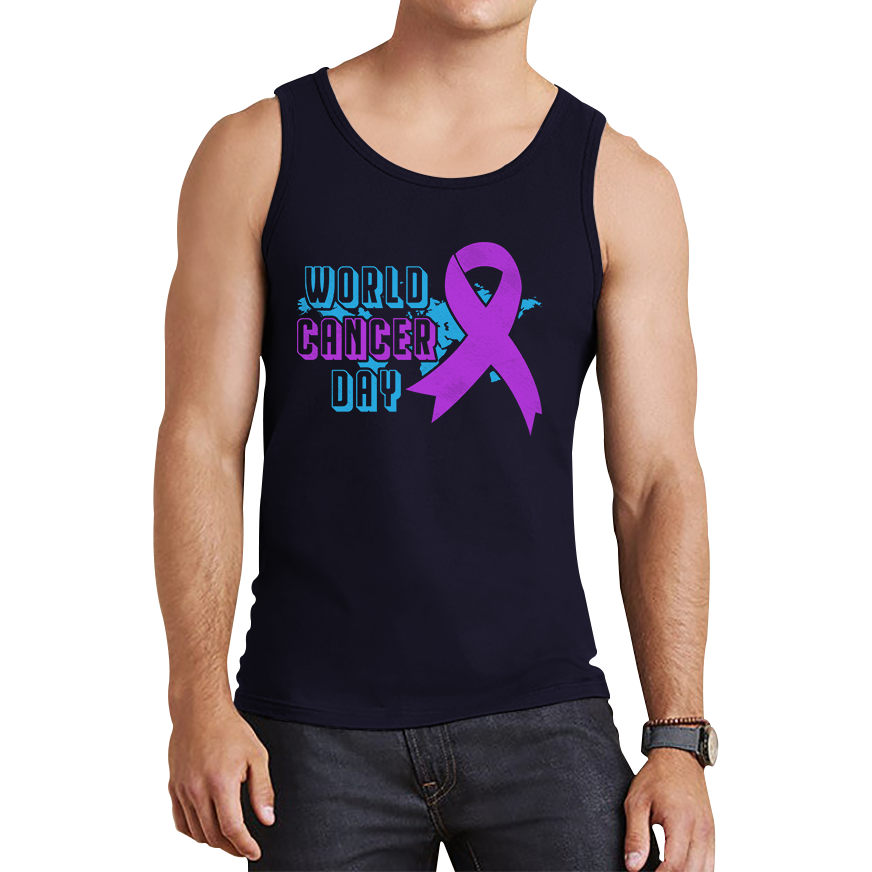 World Cancer Day 4 February Cancer Day Cancer Awareness Cancer Warrior Tank Top