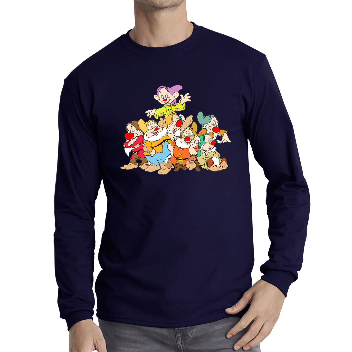 Snow White and Seven Dwarfs Red Nose Day T Shirt