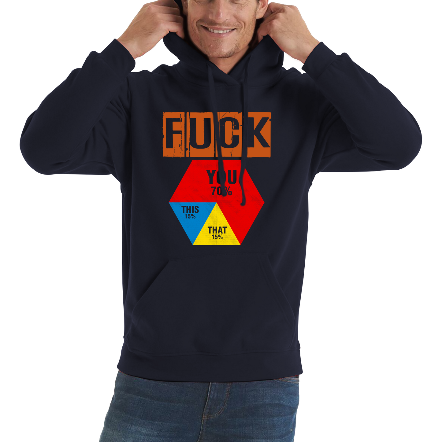 Fuck** You Offensive Rude Hoodie