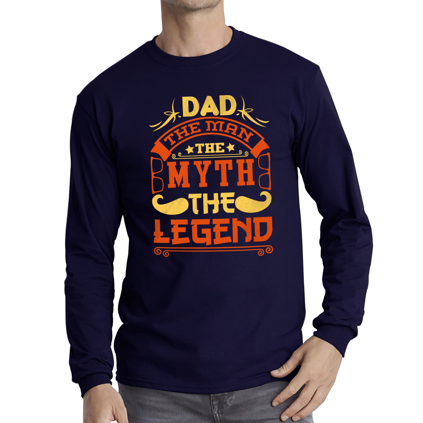 Dad The Man The Myth The Legend Father's Day T Shirt