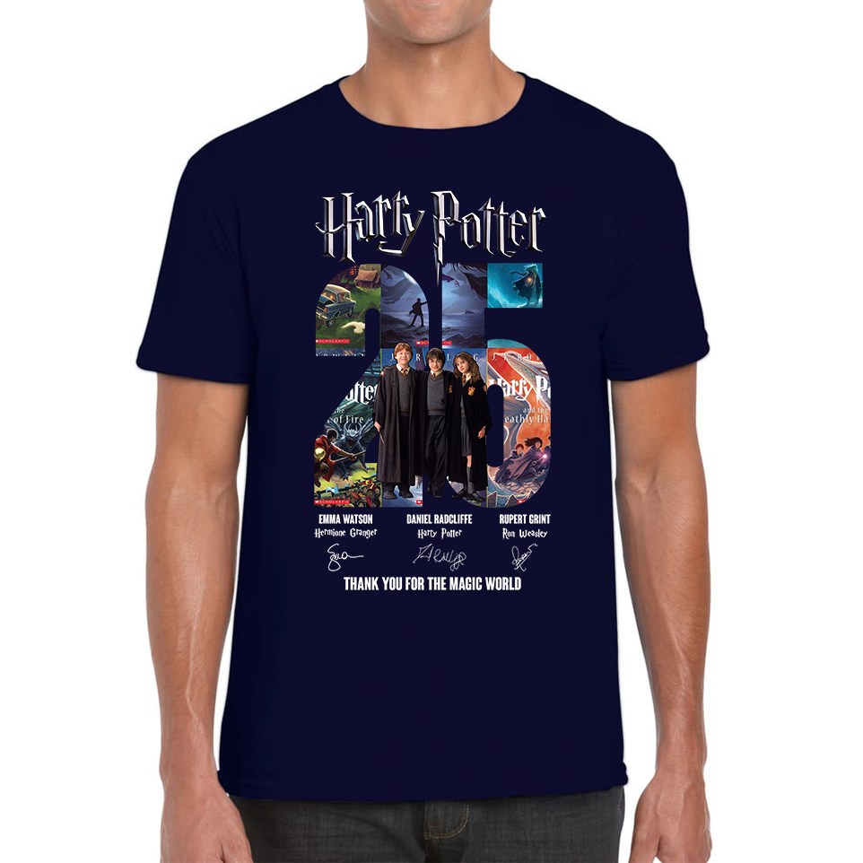 Harry Potter 25th Anniversary T Shirt