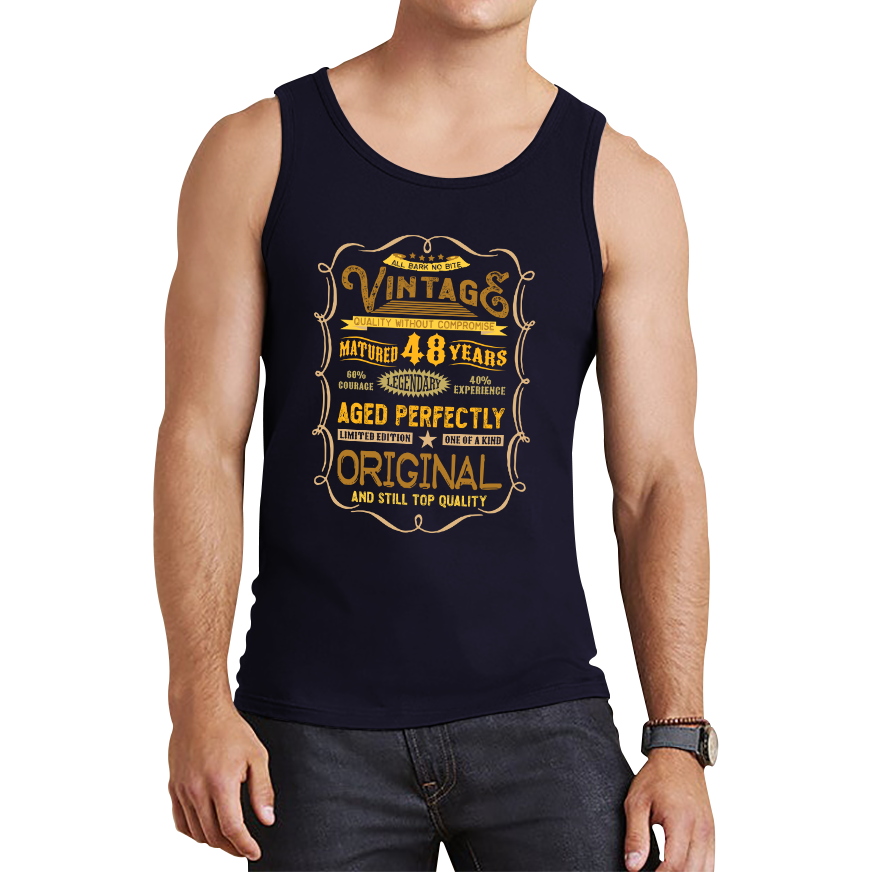 Vintage Matured 48 Years Tank Top