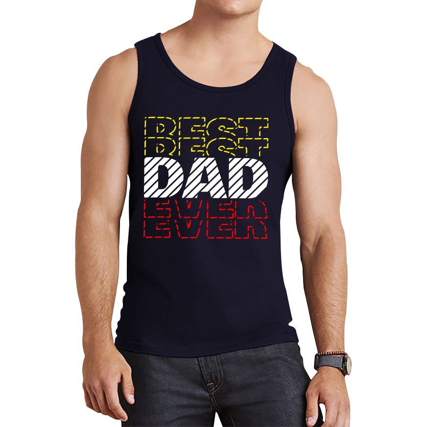 Best Dad Ever Coolest Dad Father's day Gift Tank Top
