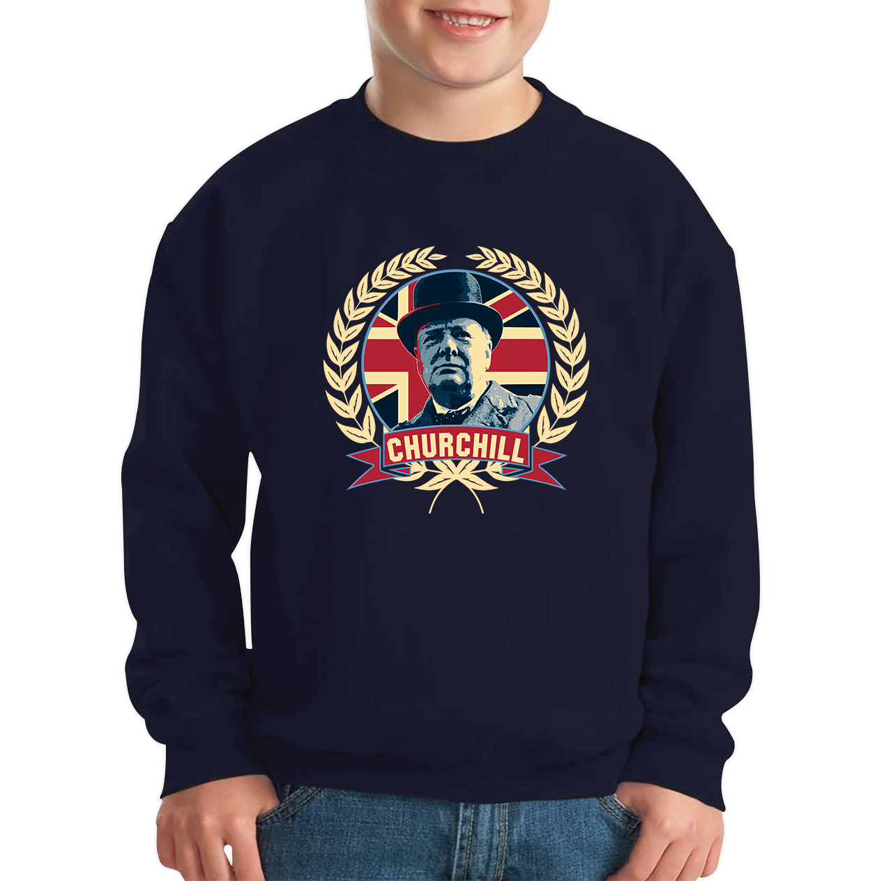 Sir Winston Churchill Prime Minister of the United Kingdom Sweatshirt