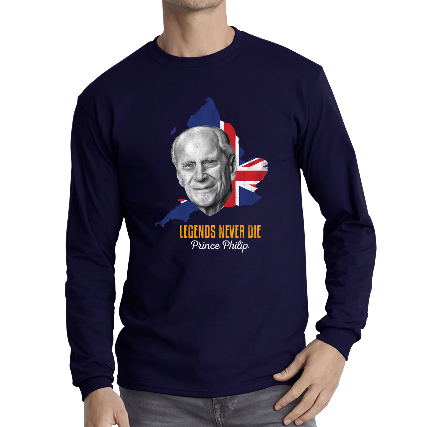 Legends Never Die Prince Philip T Shirt