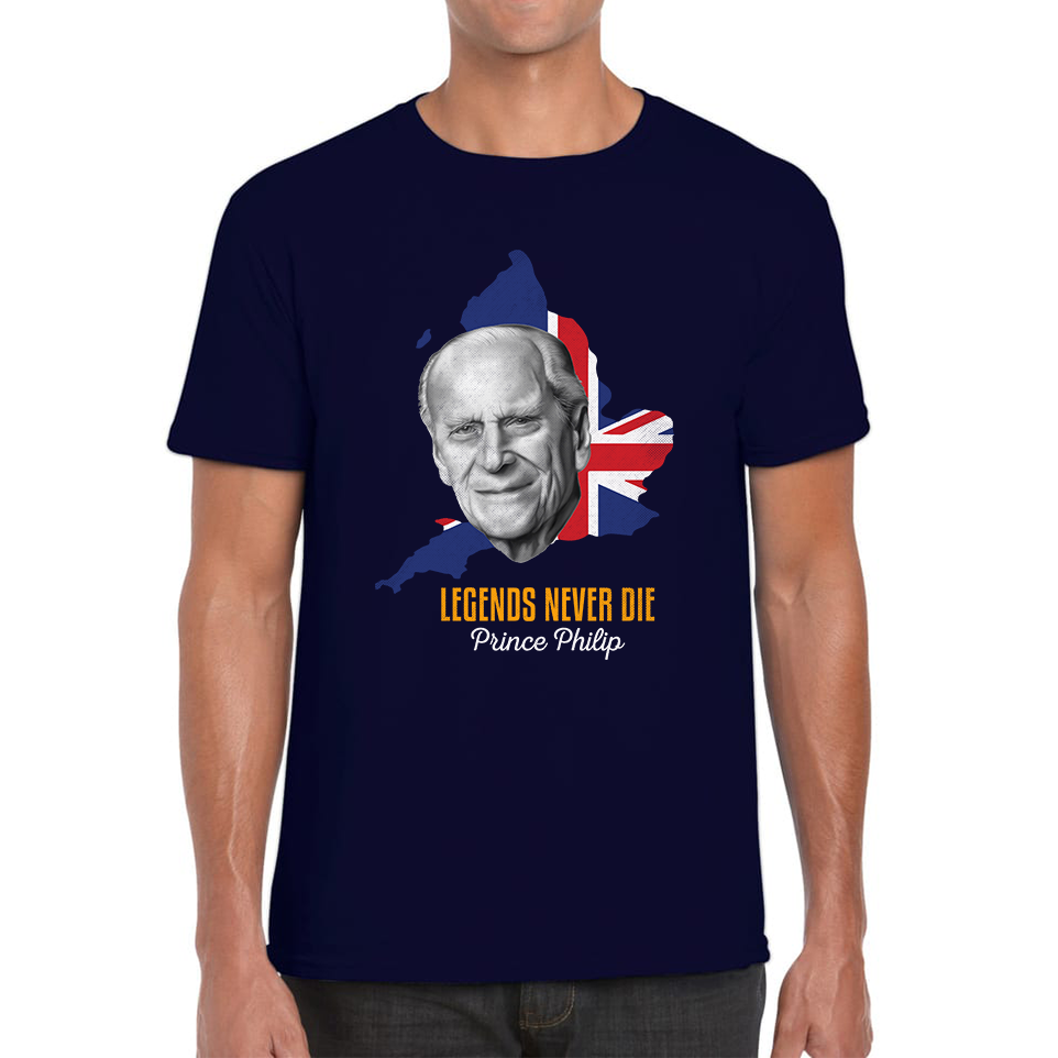 Legends Never Die Prince Philip T Shirt