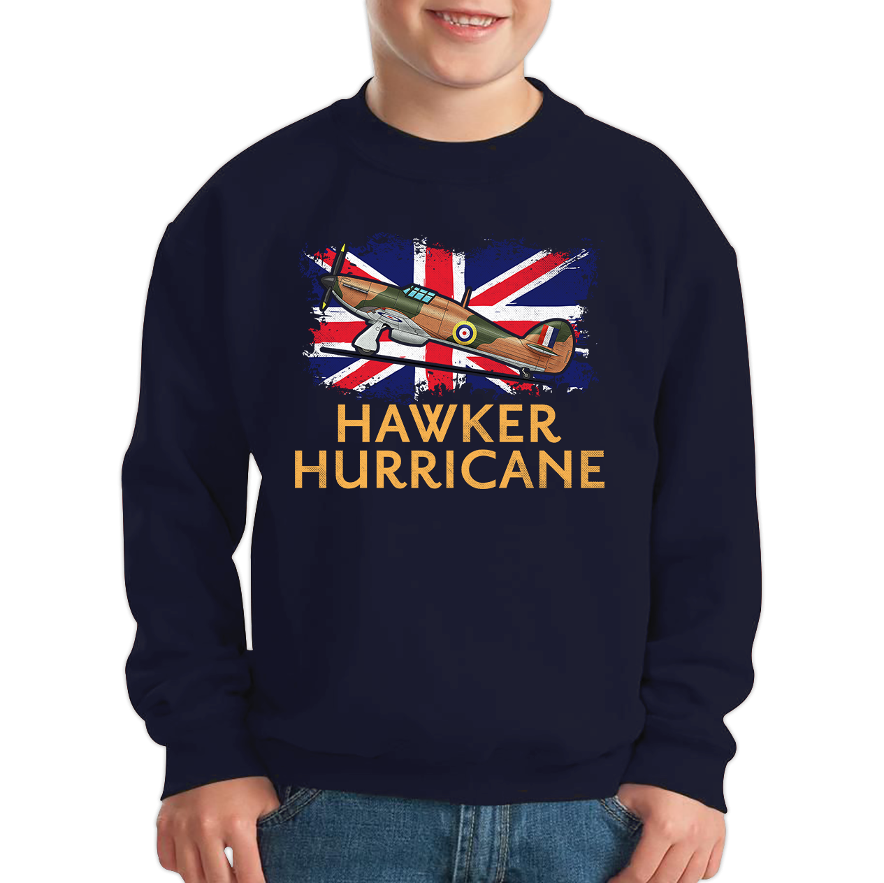Hawker Hurricane British Veteran Air Force Sweatshirt