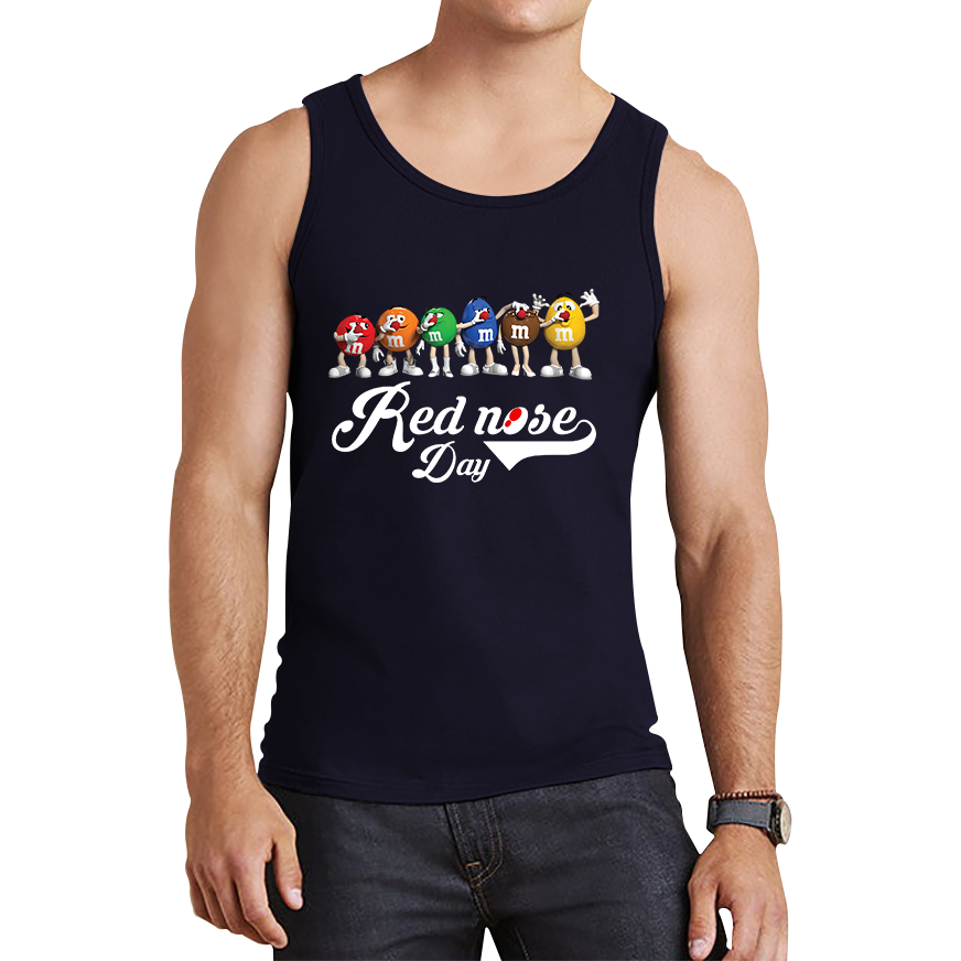 M and M's Red Nose Day Tank Top