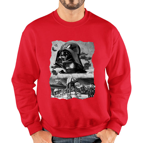 The Force Is Strong With This One Vintage Poster Graphic Movie Series Unisex Sweatshirt