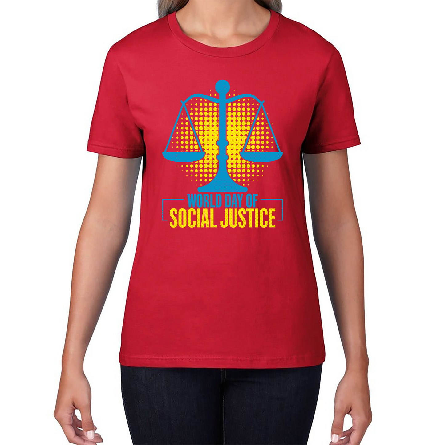 World Day Of Social Justice International Social Justice Human Rights Equality Civil Rights Criminal Justice Activism Womens Tee Top