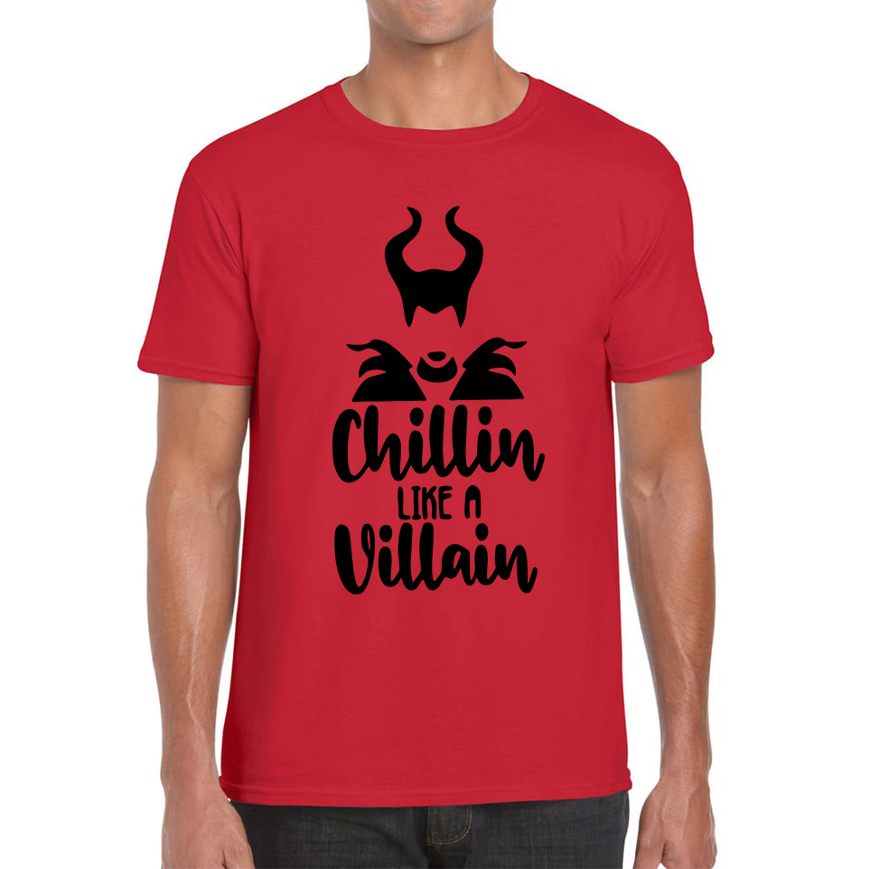 Disney Villains Chillin Like A Villain T Shirt